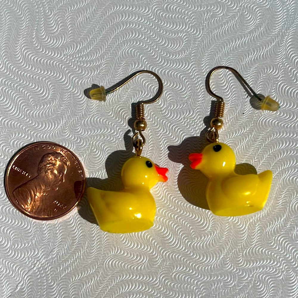 Duck Earring Set - Picture 2 of 2